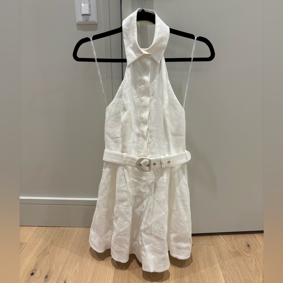 Zimmermann White Halter neck jumpsuit size 0 - Picture 3 of 10